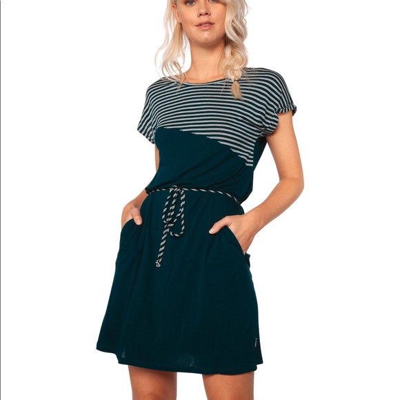 Protest UK T-Shirt Dress with pockets - Picture 2 of 5